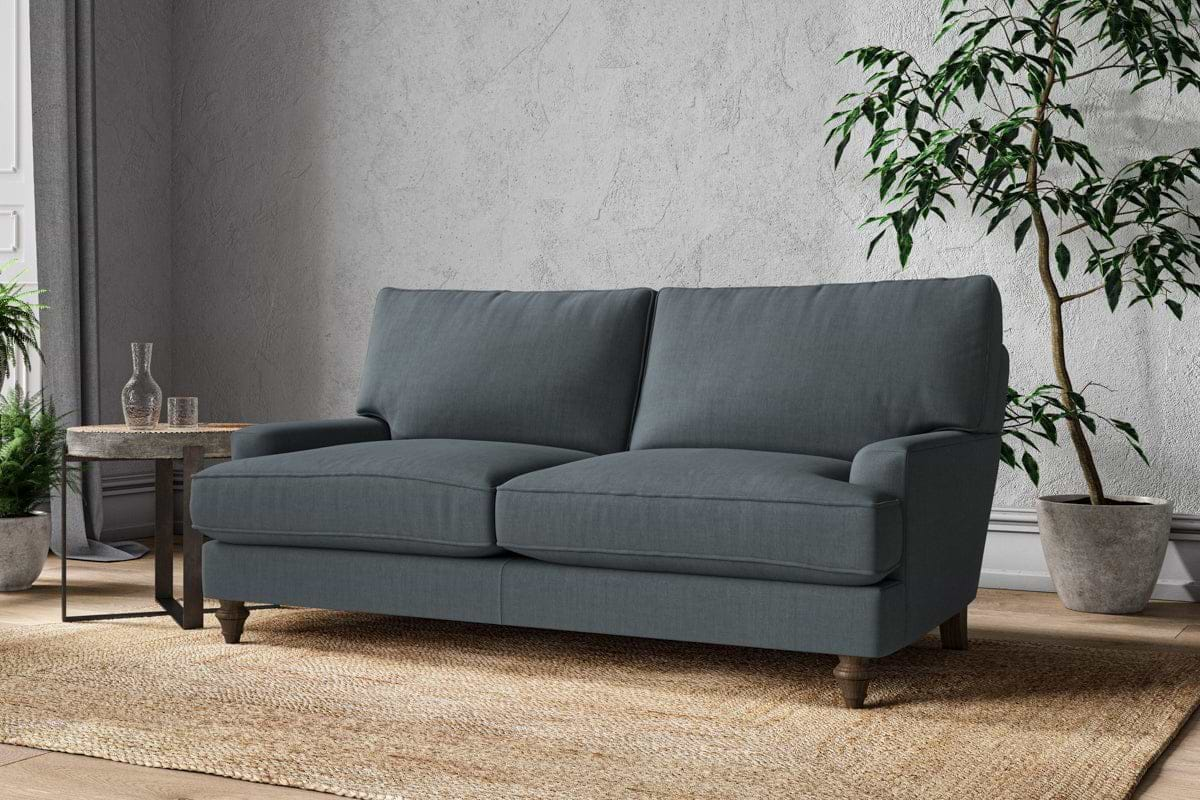 Marri Medium Sofa - Brera Linen Dusk-nkuku