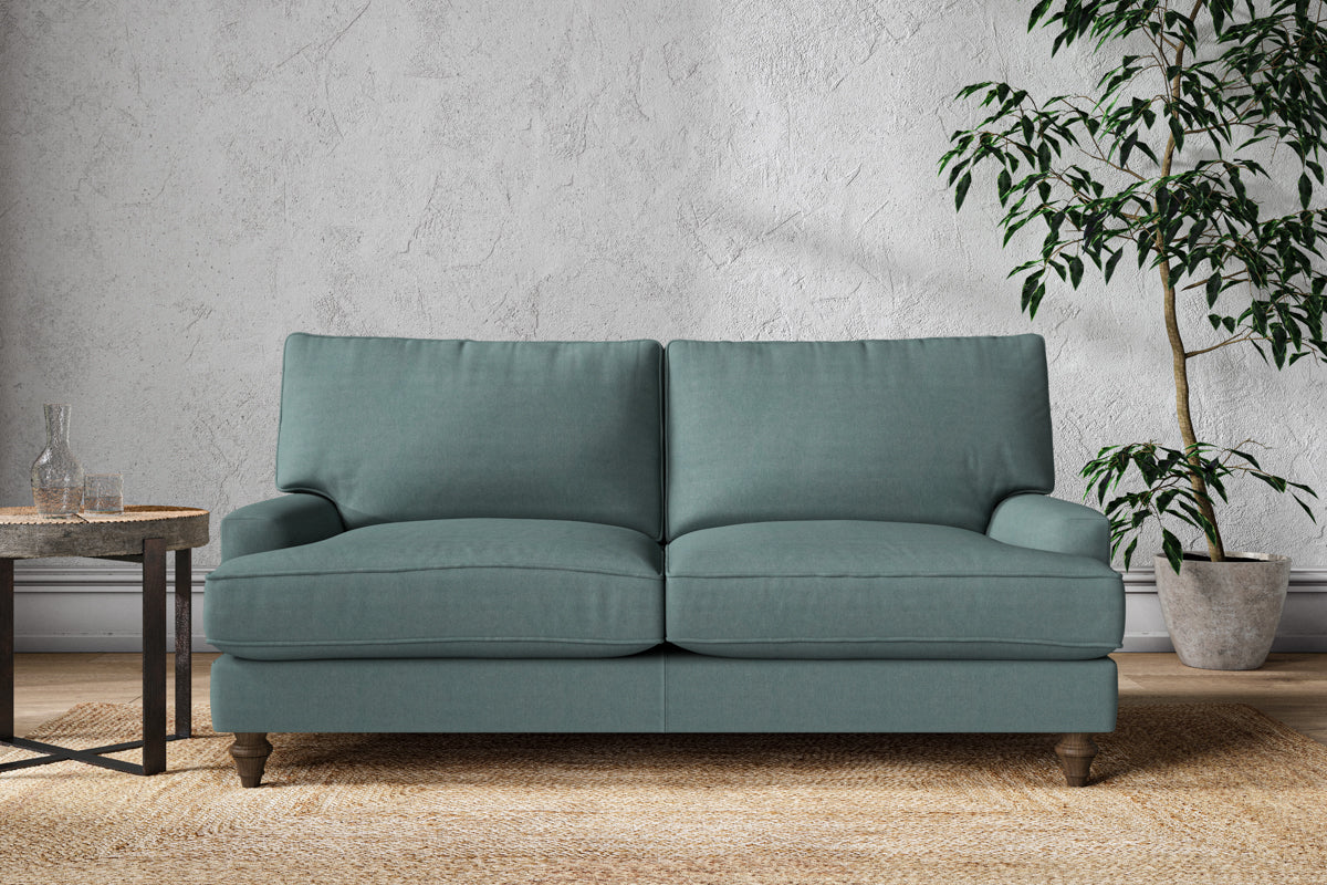 Marri Medium Sofa - Recycled Cotton Airforce-nkuku