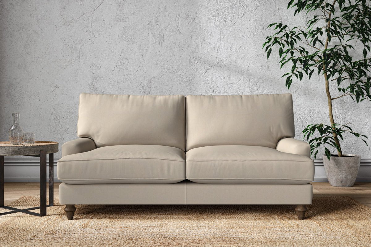 Marri Medium Sofa - Recycled Cotton Stone-nkuku