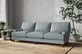 Marri Super Grand Sofa - Recycled Cotton Horizon-nkuku