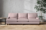 Marri Super Grand Sofa - Recycled Cotton Lavender-nkuku