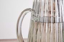 Minati Ribbed Glass Jug - Clear-nkuku