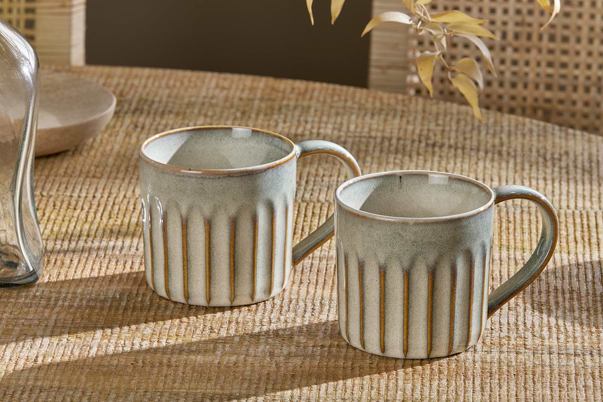 Moda Mug - Natural (Set of 2)-nkuku