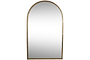 Murwara Full Length Arched Mirror - Antique Brass-nkuku