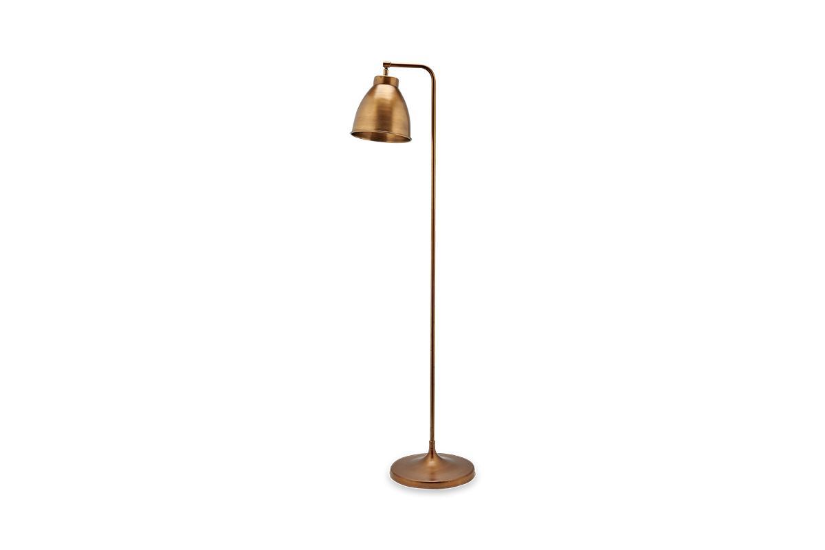 Muturi Floor Lamp - Antique Brass-nkuku