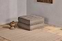 Nadeeka Modular Sofa Footstool - Soft Grey