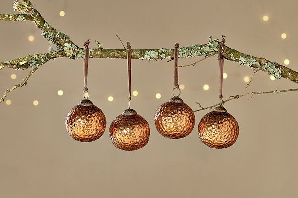 Narangi Baubles - Copper (Set of 4)