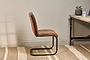Narwana Leather Desk Chair - Aged Tan