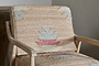 Kavya Kilim Occasional Armchair - Natural