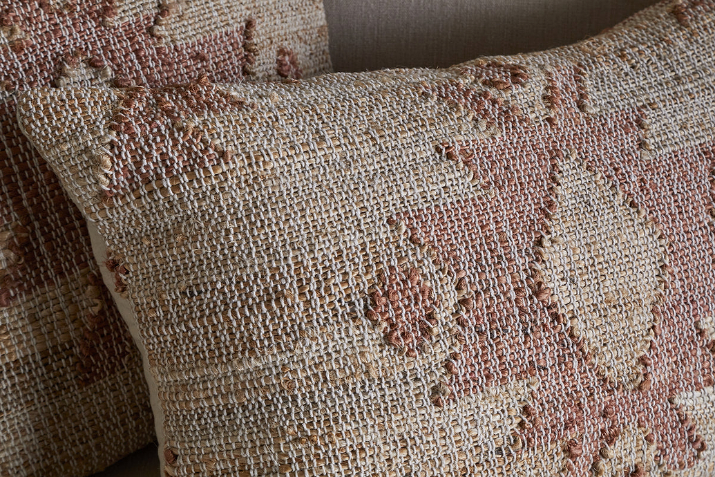 Nila Gul Cushion Cover - Rust