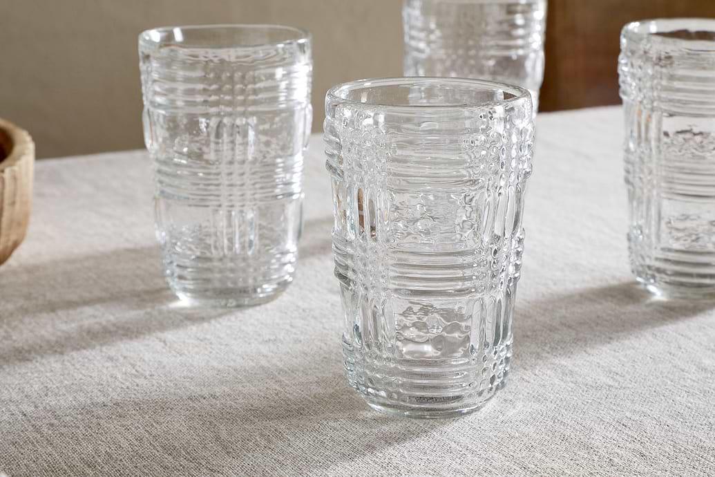 Kaanch Highball - Clear - (Set of 4)
