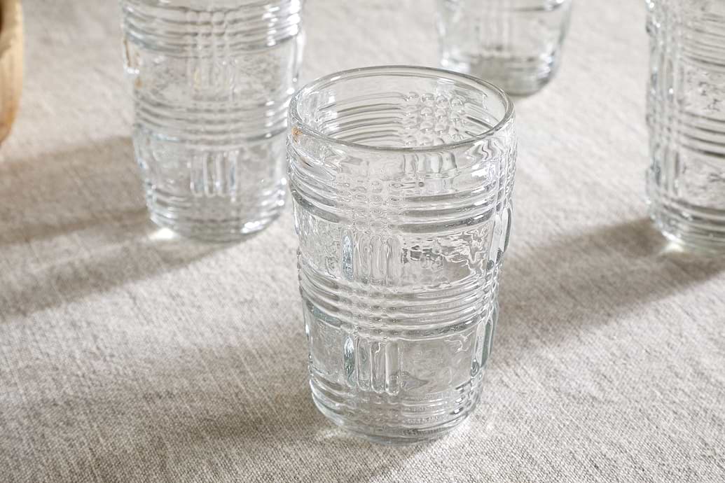 Kaanch Highball - Clear - (Set of 4)