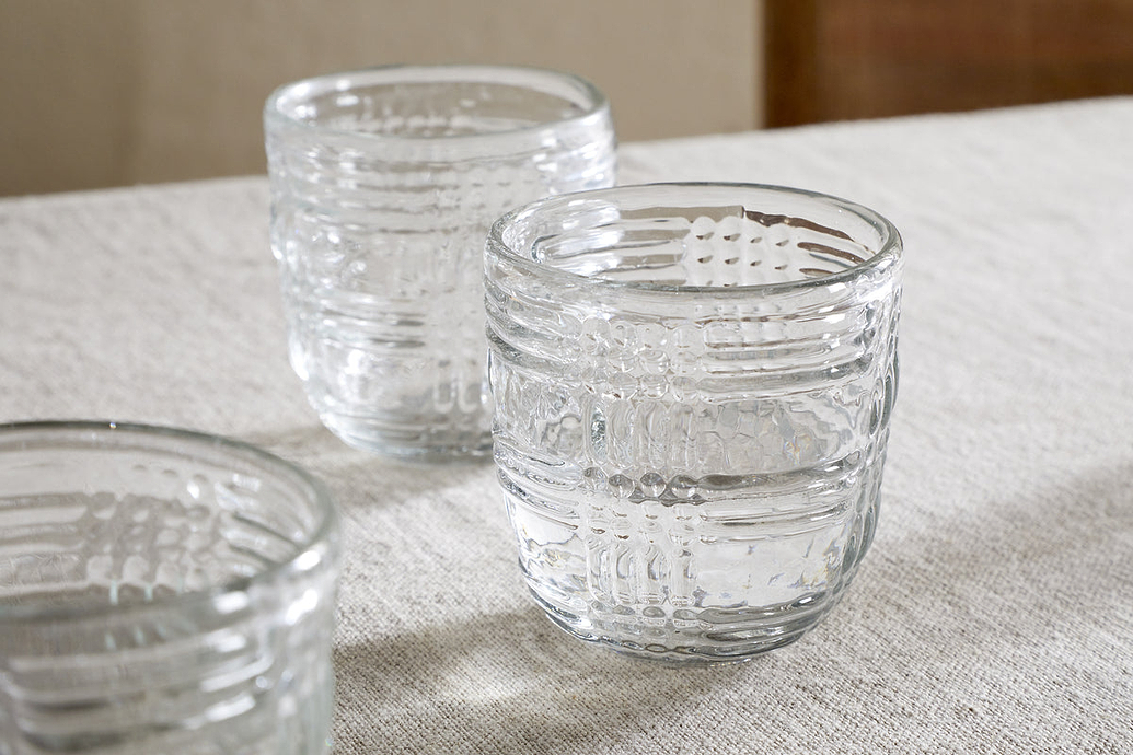 Kaanch Tumbler - Clear - (Set of 4)