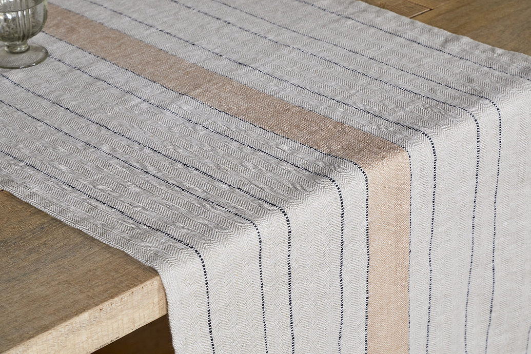 Buna Table Runner - Clay