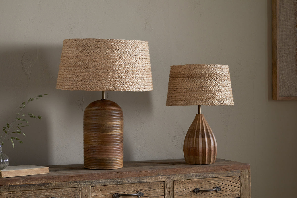 Pisang Natural Lampshade - Natural