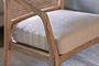 Nabhi Mango Wood & Cane Occasional Chair - Natural-nkuku