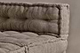 Nadeeka Modular Sofa Footstool - Soft Grey- nkuku