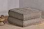 Nadeeka Modular Sofa Footstool - Soft Grey- nkuku