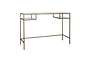 Nakuru Iron & Glass Console Table- nkuku