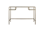 Nakuru Iron & Glass Console Table- nkuku