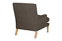 Nalla Wool Armchair - Charcoal- nkuku