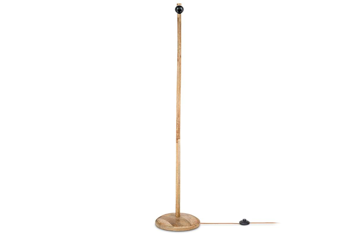 Namira Mango Wood Floor Lamp - Natural-nkuku