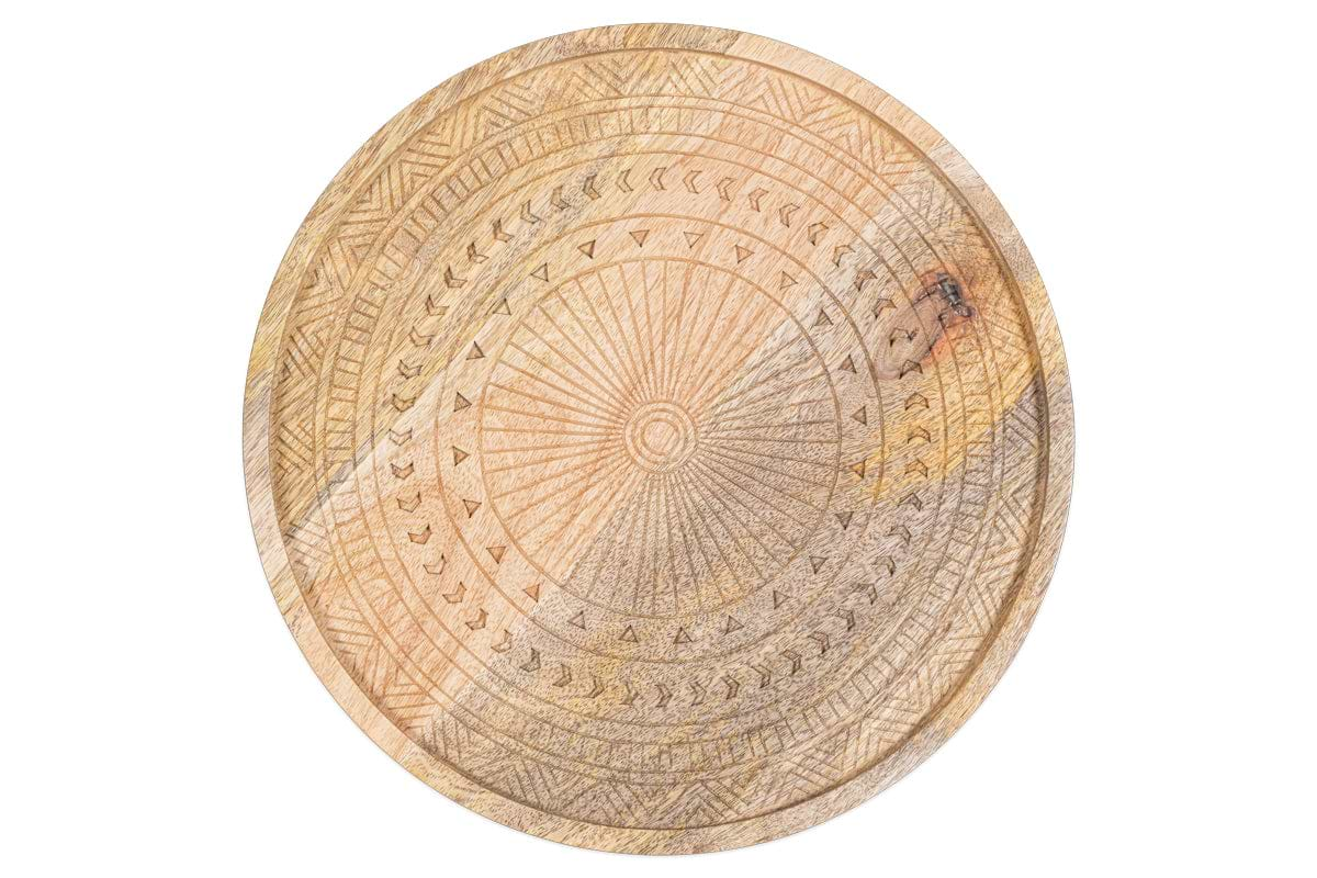 Namuna Mango Wood Tray-nkuku