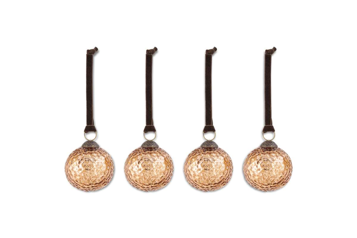 Narangi Baubles - Copper (Set of 4)-nkuku