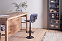 Narwana Bar Chair - Aged Black-nkuku