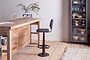 Narwana Bar Chair - Aged Black-nkuku