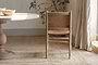 Nayan Leather & Jute Dining Chair - Tan-nkuku