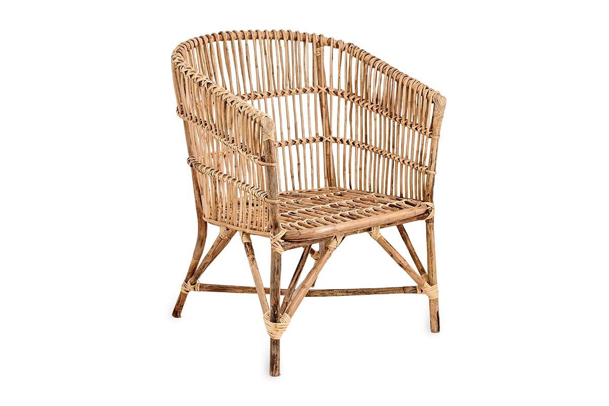 Nesari Rattan Armchair- nkuku