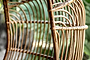 Nesari Rattan Hanging Chair - Natural-nkuku