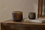 Nesda Tealight Holder - Frosted Black-nkuku