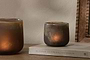 Nesda Tealight Holder - Frosted Black-nkuku