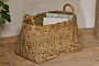 Netra Rattan Basket - Natural-nkuku