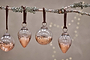 Nevasa Baubles - Clear & Antique Copper (Set of 4)-nkuku