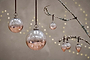 Nevasa Baubles - Clear & Antique Copper (Set of 4)-nkuku