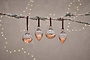 Nevasa Baubles - Clear & Antique Copper (Set of 4)-nkuku