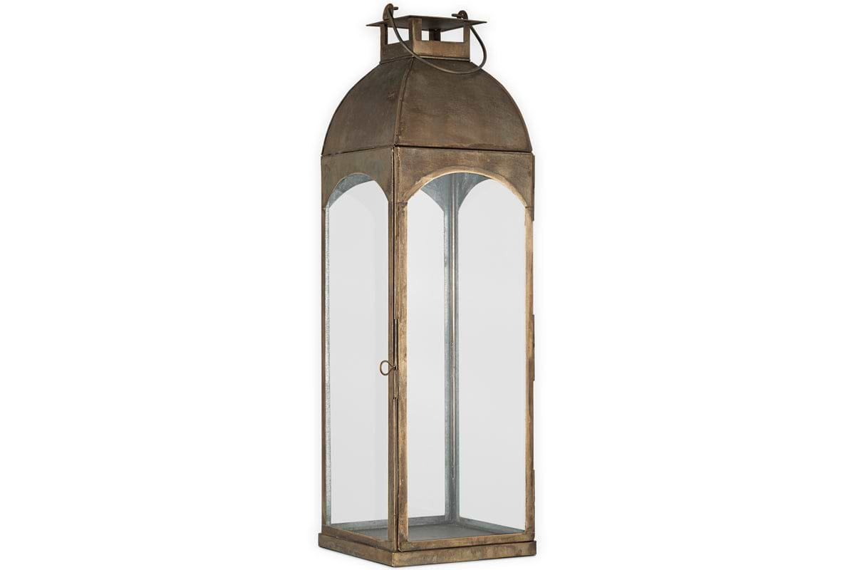 Nivas Lantern - Antique Brass-nkuku