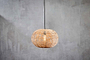 Noko Wicker Round Pendant - Natural - Large-nkuku