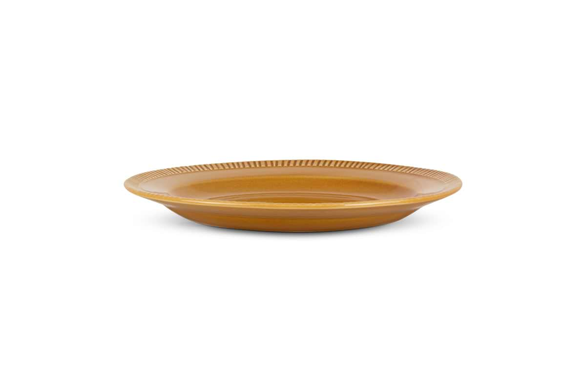 Nuwara Side Plate - Mustard-nkuku