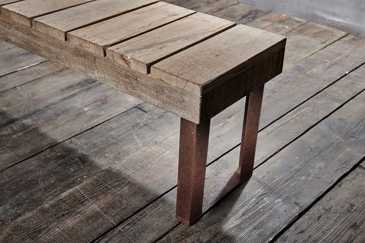 Oso Wooden Bench - Small