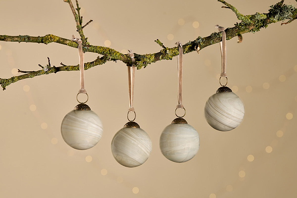 Oja Baubles - Natural (Set of 4)