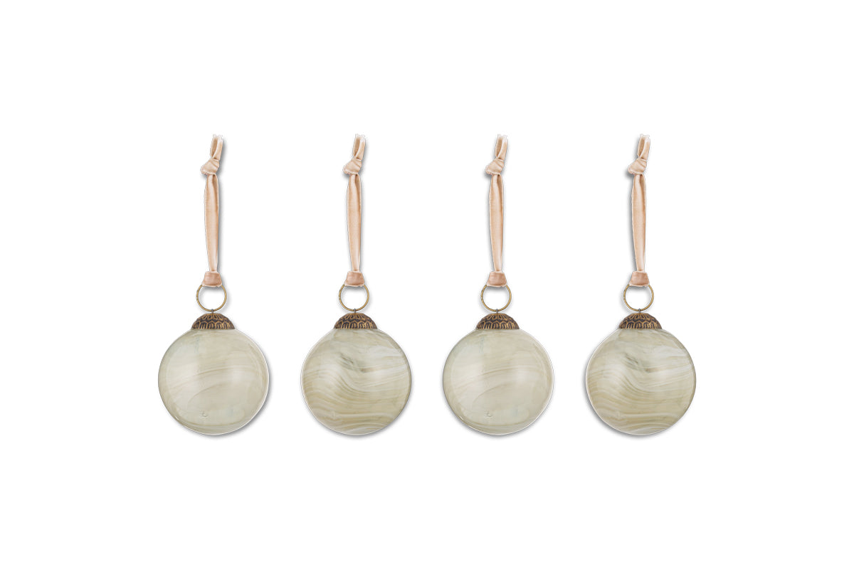 Oja Baubles - Natural (Set of 4)