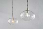 Otoro Recycled Glass Pendant - Clear - Small Round