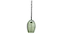 Otoro Recycled Glass Pendant - Green - Small Oval