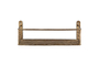 Olani Bathroom Shelf - Antique Brass-nkuku