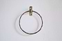 Olani Towel Ring - Antique Brass-nkuku