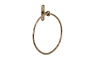 Olani Towel Ring - Antique Brass-nkuku